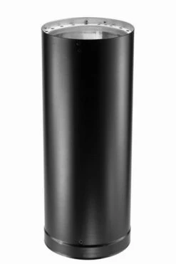 DuraVent 6 - Inch Diameter DVL Double-Wall Black Stove Pipe And Components -BBQDIRECT Sales 6dvl 06