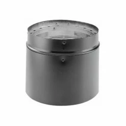 DuraVent 6 - Inch Diameter DVL Double-Wall Black Stove Pipe And Components -BBQDIRECT Sales 6dvl 12adj