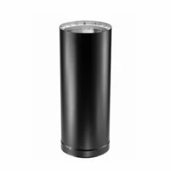 DuraVent 6 - Inch Diameter DVL Double-Wall Black Stove Pipe And Components -BBQDIRECT Sales 6dvl 18