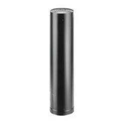 DuraVent 6 - Inch Diameter DVL Double-Wall Black Stove Pipe And Components -BBQDIRECT Sales 6dvl 68ta