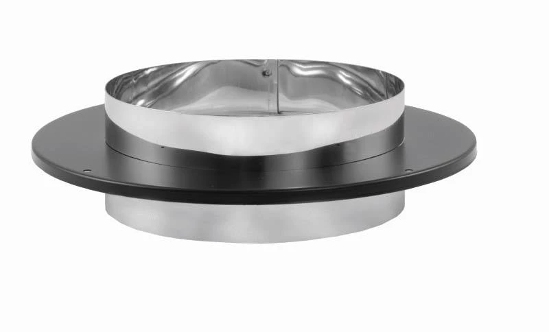 Duravent Flat Ceiling With Double Wall Black Pipe Wood Stove Chimney Kit - FCDBKIT 5 Duravent Flat Ceiling With Double Wall Black Pipe Wood Stove Chimney Kit - FCDBKIT - Image 3