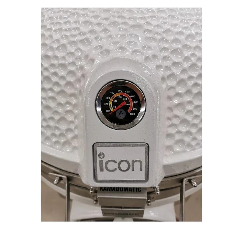 Icon XD702 Maxis Kamado Grill In White Or Gunmetal 12 Icon XD702 Maxis Kamado Grill In White Or Gunmetal - Image 10