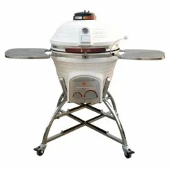 Icon XD702 Maxis Kamado Grill In White Or Gunmetal 32 Icon XD702 Maxis Kamado Grill In White Or Gunmetal -BBQDIRECT Sales 702 white