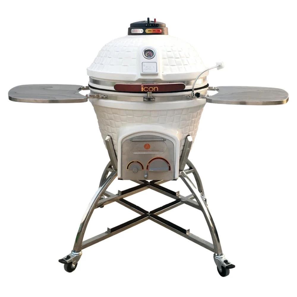 Icon XD702 Maxis Kamado Grill In White Or Gunmetal 16 Icon XD702 Maxis Kamado Grill In White Or Gunmetal - Image 14