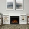 Real Flame 7190E-W Ashton Grand 92-Inch Electric Fireplace Entertainment Center - White 2 Real Flame 7190E-W Ashton Grand 92-Inch Electric Fireplace Entertainment Center - White -BBQDIRECT Sales 7190e w lifestyle 1