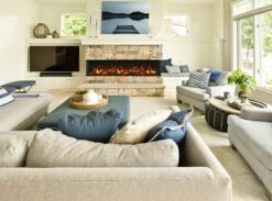 Amantii - TRU-VIEW-SLIM Electric Fireplace - 72-TRV-SLIM 24 Amantii - TRU-VIEW-SLIM Electric Fireplace - 72-TRV-SLIM -BBQDIRECT Sales 72 tv slim y oak room