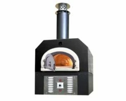 Chicago Brick Oven-750 Dual Fuel Commercial Countertop With Skirt - CBO-O-CT-750-HYB-SKT