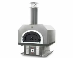 Chicago Brick Oven-750 Dual Fuel Residential Countertop - CBO-O-CT-750-HYB-Residential 21 Chicago Brick Oven-750 Dual Fuel Residential Countertop - CBO-O-CT-750-HYB-Residential -BBQDIRECT Sales 750 countertop hybrid silver closed 1