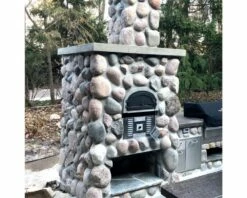 Chicago Brick Oven 750 Dual Fuel Residential DIY Pizza Oven Kit - CBO-O-KIT-750-HYB-Residential -BBQDIRECT Sales 750 hybrid thumbnail 2