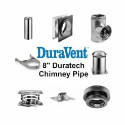 DuraVent 8-Inch Diameter Duratech Chimney Components