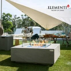 Elementi Plus Capertee Outdoor Fire Pit Table - OFG411SG -BBQDIRECT Sales 800 1