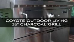 Coyote 3-Piece 36-Inch Stainless Steel Outdoor Charcoal Grill Kitchen Package W/ Optional Refrigerator -BBQDIRECT Sales 863687915 77d733346c04c275cf1c06cec141326fe8cd355f46c7eaef73573622e478da49 d 295x166 2