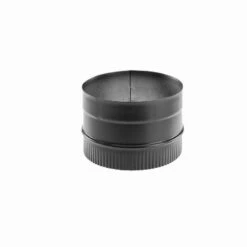 DuraVent 8-Inch Diameter Durablack Single Wall Black Stove Pipe - 8-Inch Durablack -BBQDIRECT Sales 8dbk ad