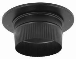 DuraVent 8-Inch Diameter Durablack Single Wall Black Stove Pipe - 8-Inch Durablack -BBQDIRECT Sales 8dbk adsl