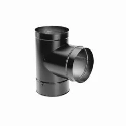 DuraVent 8-Inch Diameter Durablack Single Wall Black Stove Pipe - 8-Inch Durablack -BBQDIRECT Sales 8dbk t