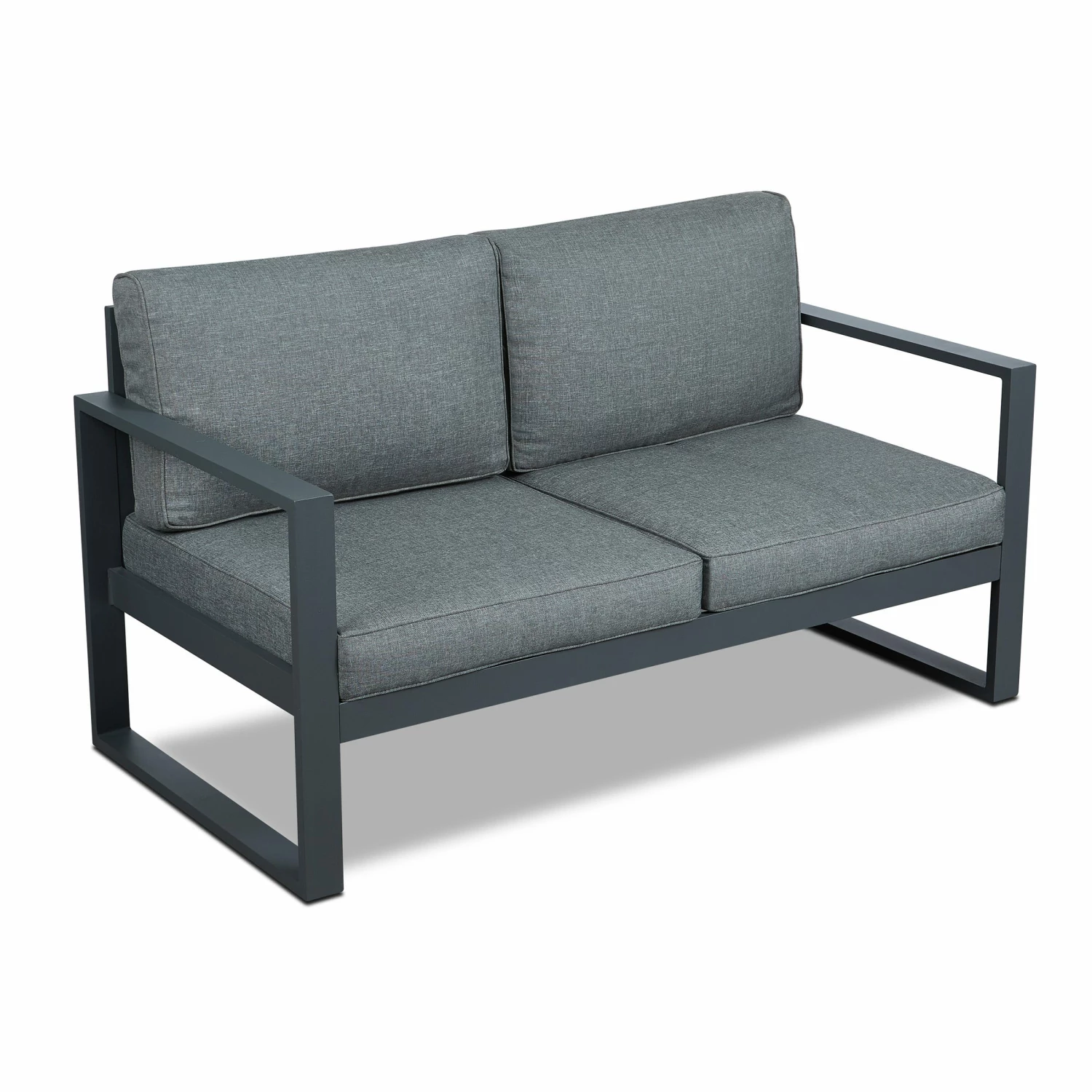 Real Flame Baltic Love Seat - Gray - 9624-GRY 3 Real Flame Baltic Love Seat - Gray - 9624-GRY
