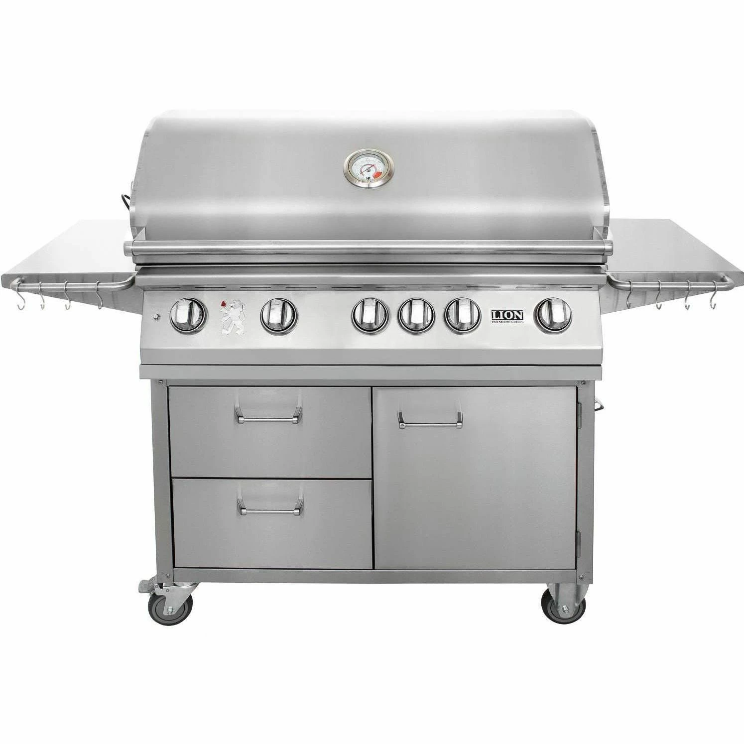 Lion L90000 40-Inch Stainless Steel Freestanding Gas Grill - L90000 3 Lion L90000 40-Inch Stainless Steel Freestanding Gas Grill - L90000