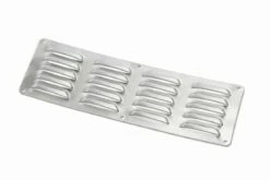 HPC 14-Inch X 4 1/2-Inch Louvered Stainless Steel Vent - EV-14X4.5SS