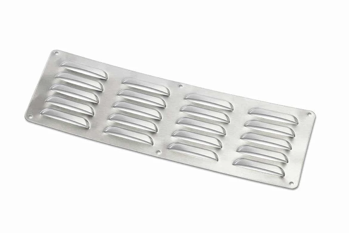 HPC 14-Inch X 4 1/2-Inch Louvered Stainless Steel Vent - EV-14X4.5SS 3 HPC 14-Inch X 4 1/2-Inch Louvered Stainless Steel Vent - EV-14X4.5SS
