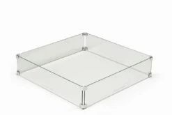 HPC Square Glass Wind Guards - WG-SQ-B -BBQDIRECT Sales WG25 SQ 2