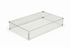 HPC Rectangular Glass Wind Guards - WG-H-B -BBQDIRECT Sales WG31x19 5