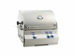 Fire Magic Aurora 430i 24-Inch Built-In Gas Grill With Rotisserie And Back Burner - A430i-8EAN/8EAP -BBQDIRECT Sales a430i 6ean 2