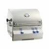 Fire Magic Aurora 430i 24-Inch Built-In Gas Grill With Rotisserie And Back Burner - A430i-8EAN/8EAP -BBQDIRECT Sales a430i 6ean 3