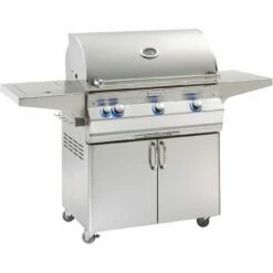 Fire Magic Aurora A540s 30-Inch Freestanding Gas Grill With Analog Thermometer And Single Side Burner - A540s-7EAP-62/7EAN-62 -BBQDIRECT Sales a540s 5ean 62