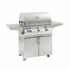 Fire Magic Aurora A540s 30-Inch Freestanding Gas Grill With Analog Thermometer And Single Side Burner - A540s-7EAP-62/7EAN-62 -BBQDIRECT Sales a540s 5eap 62 1