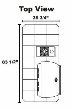 Lion Grill Island- Advanced Q -BBQDIRECT Sales advanced q top view
