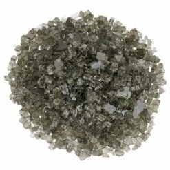 American Fire Glass 1/4 Inch Bronze Fire Glass - 10 Pounds