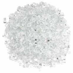 American Fire Glass 1/4 Inch StarFire Fire Glass - 10 Pounds