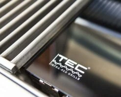 TEC Grills 44-Inch Sterling Patio FR Built-In Grill - STPFR2T -BBQDIRECT Sales all cooking grate and glass 2 1