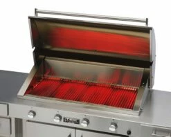 TEC Grills 26-Inch Sterling Patio FR Pedestal Grill - STPFR1xxPED -BBQDIRECT Sales all even heating 1