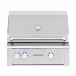 Summerset Alturi 30-Inch 2-Burner Freestanding Gas Grill With Stainless Steel Burners & Rotisserie - ALT30T-NG / ALT30T-LP / CART-ALT30 -BBQDIRECT Sales alt30t closed 1