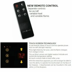 Modern Flames Ambiance CLX2 45 Inch Electric Fireplace - AL45CLX2-G -BBQDIRECT Sales ambiance control options