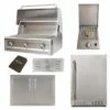 Artisan American Eagle Series 36" 4-Piece Grill Island Bundle 2 Artisan American Eagle Series 36" 4-Piece Grill Island Bundle -BBQDIRECT Sales american eagle 36in 6 piece grill package