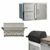 Bull 3-Piece Angus Grill Outdoor Kitchen Package W/ Optional Refrigerator -BBQDIRECT Sales angus