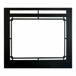 Breckwell Small Direct Vent Gas Fireplace Insert With Blower And Remote - BH2613I -BBQDIRECT Sales artisan black 9
