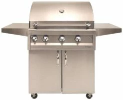 Artisan Professional 32-Inch 3-Burner Freestanding Gas Grill With Rotisserie - ARTP-32C