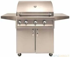 Artisan Professional 32-Inch 3-Burner Freestanding Gas Grill With Rotisserie - ARTP-32C -BBQDIRECT Sales artp 32c freestanding 1