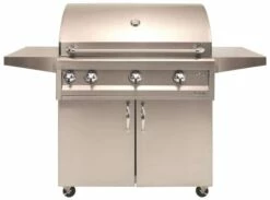 Artisan Professional 36-Inch 3-Burner Freestanding Gas Grill With Rotisserie - ARTP-36C