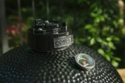 Coyote Asado Ceramic Kamado Grill - C1CHCS -BBQDIRECT Sales asado kamado exhaust and thermometer 1