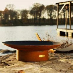 Fire Pit Art 48 Inch Asia Wood Fire Pit