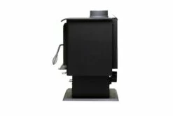Ashley Large Wood Burning Stove - Heats Up To 2000 Square Feet -BBQDIRECT Sales aw2020e p leftside