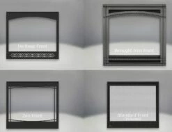 Napoleon Ascent B42 Gas Direct Vent 42 Inch Fireplace - Open Box -BBQDIRECT Sales b42 fronts