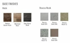 Bull Luxury Q BBQ Island -BBQDIRECT Sales base swatches