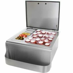BBQ Direct Outdoor Kitchen 4-Piece Set With Roll-Out Double Trash/Recycling Bin -BBQDIRECT Sales bbq 260 si