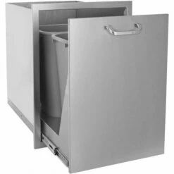 BBQ Direct Outdoor Kitchen 4-Piece Set With Roll-Out Double Trash/Recycling Bin -BBQDIRECT Sales bbq 260 trec drw main