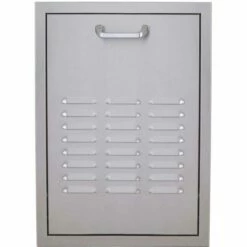 BBQ Direct Outdoor Kitchen 3-Piece Set With Double Access Door & Roll-Out Trash/Propane Tank Drawer & Outdoor Rated Drop-In Bar Sink -BBQDIRECT Sales bbq 260 trlp drw thumb 1